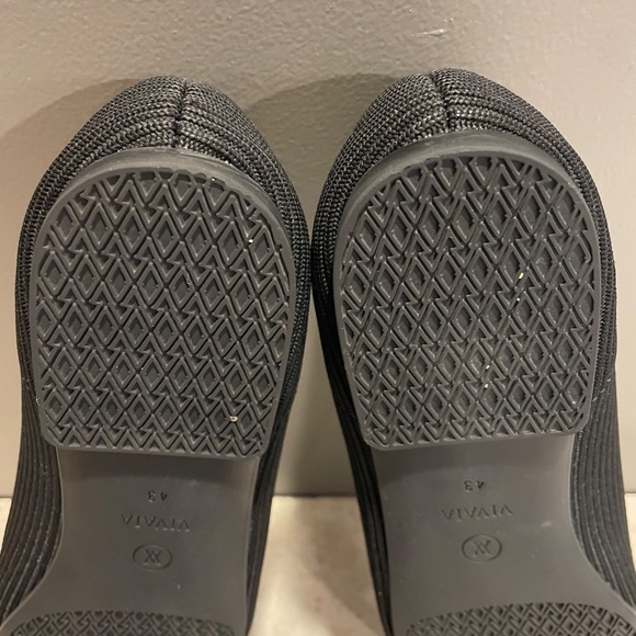 VIVAIA Margot Square Toe V Cut Flats (Margot 2.0) Knit Comfort Ballet US11/EU43 - Picture 12 of 12